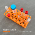 Rack de tubes à essai de produits de laboratoire